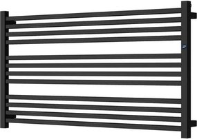 HOPA Stick Level kombinovaný radiátor 55x160 cm čierny matný RADSTIL166031