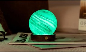 Hnedá/tmavo prírodná svetelná dekorácia na USB ø 8 cm Polar Cloud – Gingko