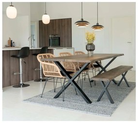 Set 2 záhradných kresiel z umelého ratanu House Nordic Trieste