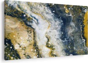 Obraz - Zlatá abstrakcia (90x60 cm)