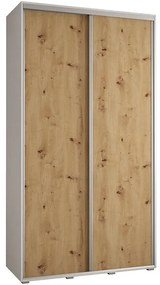 Skriňa 45 Canaris 1 140 biela/artisan/silver