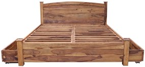 furniture-nabytek.cz - Posteľ z masívu 180x200 s úložným priestorom