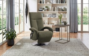 XXXLutz RELAXAČNÉ KRESLO, textil, kaki Sit & More - Online Only obývacie izby - 000144006315