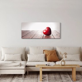 Obraz dreveného srdca (120x50 cm)