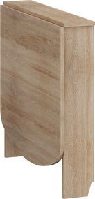 Rozkladací jedálenský stôl Elston 6 (dub sonoma svetlá) (pre 2 osoby). Vlastná spoľahlivá doprava až k Vám domov. 746439