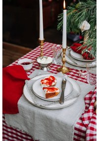 Ľanová utierka 45x65 cm Red Gingham – Linen Tales