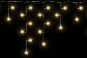 Nexos 211 Vianočný svetelný dážď 72 LED teple biela - 2,7 m