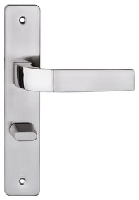 PRIMA kľučka satén 90mm na WC Satén