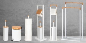 WC kefa - biela s bambusom