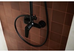 KFA Armatura 5556-910-81 - Sprchová sada s batériou OTAVA mosadz/matná čierna