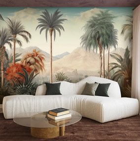 Gario Fototapeta Tropická krajina s palmami Materiál: Vliesová, Rozmery: 350 x 245 cm