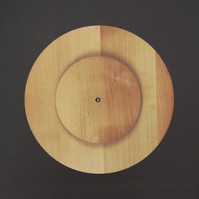 AMADEA Drevená otočná doštička s gravírom, masívne drevo, 35 cm