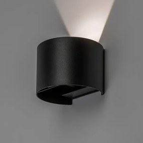 Rabalux 77218 - LED vonkajšie nástenné svietidlo VIRNA 5W/230V 2700/4000/6500K IP54 čierna