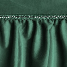 ZATEMŇOVACÍ ZÁVES NA KRÚŽKOCH SAMI 140X250 CM TMAVOZELENÁ