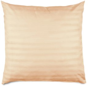 BAMBUSOVÁ OBLIEČKA NA VANKÚŠ STRIPE BEIGE 40X40 CM BÉŽOVÁ