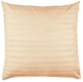 BAMBUSOVÁ OBLIEČKA NA VANKÚŠ STRIPE BEIGE 40X40 CM BÉŽOVÁ