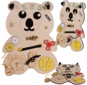 Interaktívna detská tabuľa - MACKO - prírodná