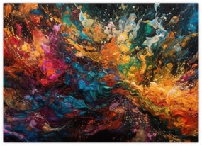 Obraz - Farebná abstrakcia II. (70x50 cm)