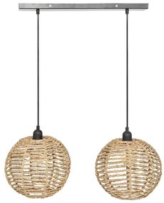 Atmosphera - Luster na lanku RANA 2xE27/40W/230V ratan
