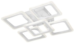 Prisadený luster 5xLED/20W/230V biela