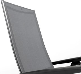 Cirrus Silver-Line relaxačné kreslo antracit