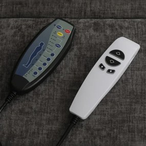 Polohovacie kreslo sivé, elektrické TV-H9727 GREY2