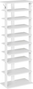 Botník Vasagle Kloudy 50 cm biely II