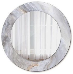 Okrúhle ozdobné zrkadlo Abstraktný mramor fi 50 cm