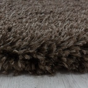 Koberec Fluffy Super Soft hnedý