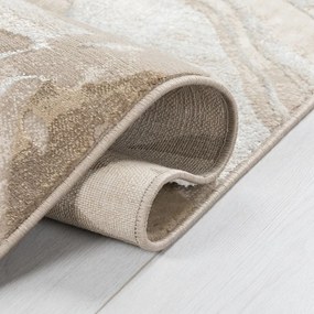 Béžový behúň 80x300 cm Marbled – Flair Rugs