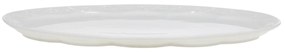 Chic Antique Porcelánový tanier Provence White Oval 40 cm