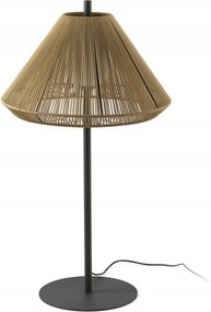 Stojacia lampa Faro Saigon Out C70, okrová, IP44, výška 120 cm