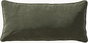 Zamatový vankúš na pohovku Vetsak, 30 x 60 cm