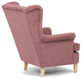 Kreslo s ušami PINK2, ružová