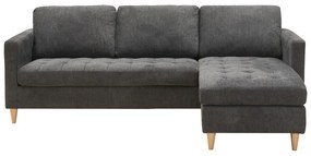 Tmavosivá rohová pohovka Firenze – House Nordic