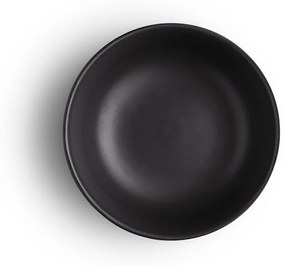 Čierna kameninová miska Eva Solo Nordic, 13,5 cm