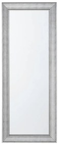 Nástenné zrkadlo 50 x 130 cm strieborné BUBRY Beliani