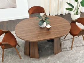 Rozkladací jedálenský stôl ORHAN orech 100 - 180 cm