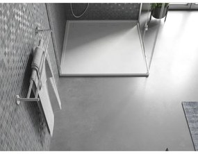 Mexen Amon, SMC štvorcová sprchová vanička 100 x 100 cm, biela, 4F101010