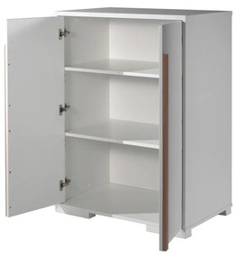 Biela detská skrinka pod vyvýšenú posteľ Vipack London