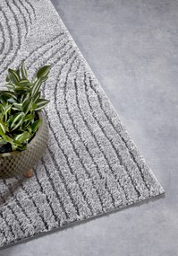 ELLE Decoration, Behúň Gallery 106085 Light Grey z kolekcie Elle, 80x240, šedá, obývacia izba