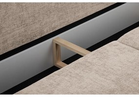 Béžová pohovka 240 cm Matera – Cosmopolitan Design