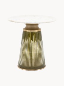 Ručne fúkaný sklenený pomocný stolík Seville