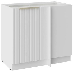 Kuchynská Skrinka Tuluza 105 ND 1F BB biely mat lamel