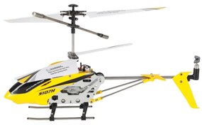 KIK Diaľkovo ovládaný vrtuľník Syma S107H 2,4 GHz RTF žltý | gyroskop, LED, 5 min letu