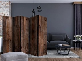 Artgeist Paraván - Wooden Hut [Room Dividers]