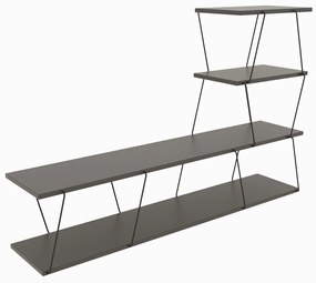 TV stolík Ilgaz Anthracite