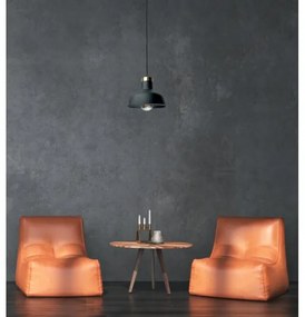 Luster na lanku HEBE 1xE27/60W/230V čierna