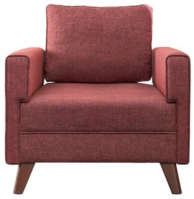 Kreslo Bella - Claret Red
