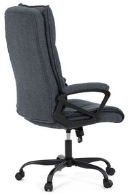 Autronic BONTEC Kancelárske kreslo, hojdací mechanizmus, čierna látka, KA-Y348 BK2 Farba: Čierna